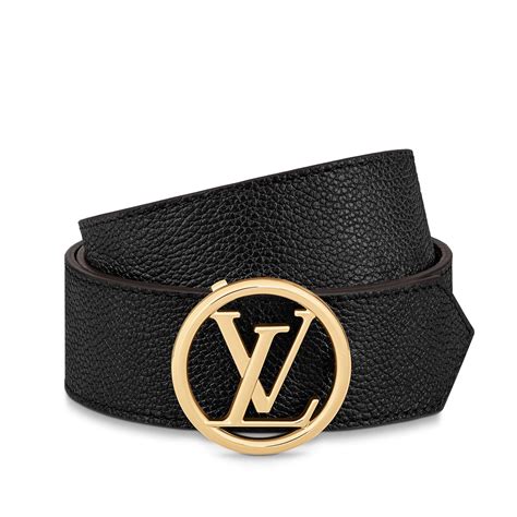 lv circle 35mm reversible|LV Circle 35mm Reversible Belt Monogram .